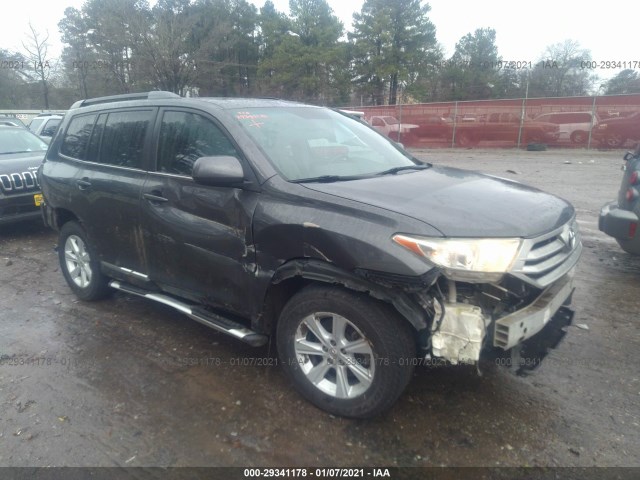 TOYOTA HIGHLANDER 2013 5tdzk3eh1ds095995