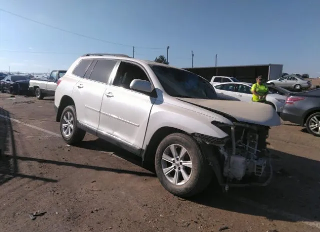 TOYOTA HIGHLANDER 2013 5tdzk3eh1ds097259