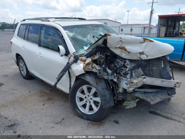 TOYOTA HIGHLANDER 2013 5tdzk3eh1ds101567