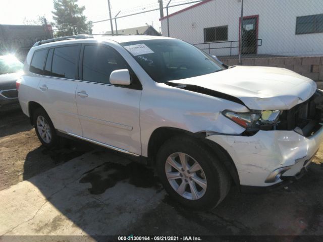 TOYOTA HIGHLANDER 2013 5tdzk3eh1ds102797