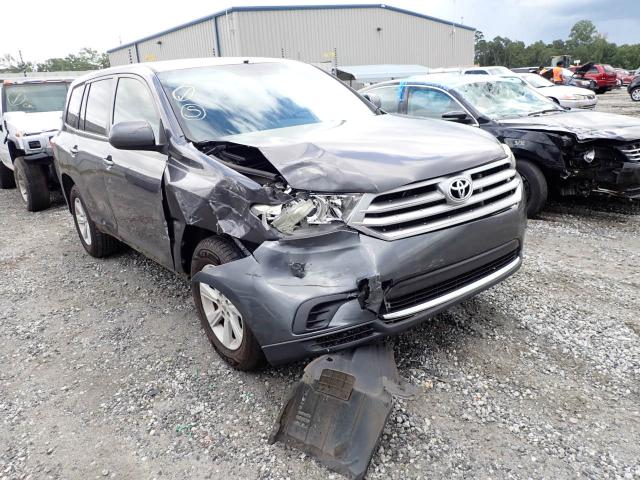 TOYOTA HIGHLANDER 2013 5tdzk3eh1ds105392