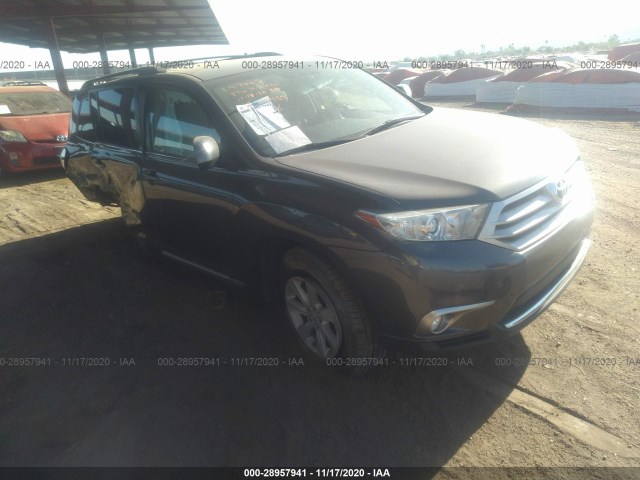 TOYOTA HIGHLANDER 2013 5tdzk3eh1ds106459