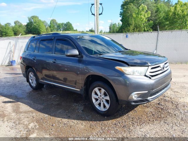 TOYOTA HIGHLANDER 2013 5tdzk3eh1ds109183