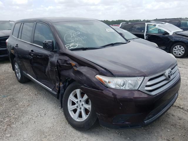 TOYOTA HIGHLANDER 2013 5tdzk3eh1ds111211