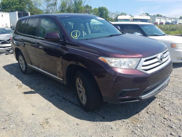 TOYOTA HIGHLANDER 2013 5tdzk3eh1ds125318