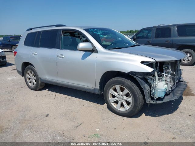 TOYOTA HIGHLANDER 2013 5tdzk3eh1ds127151