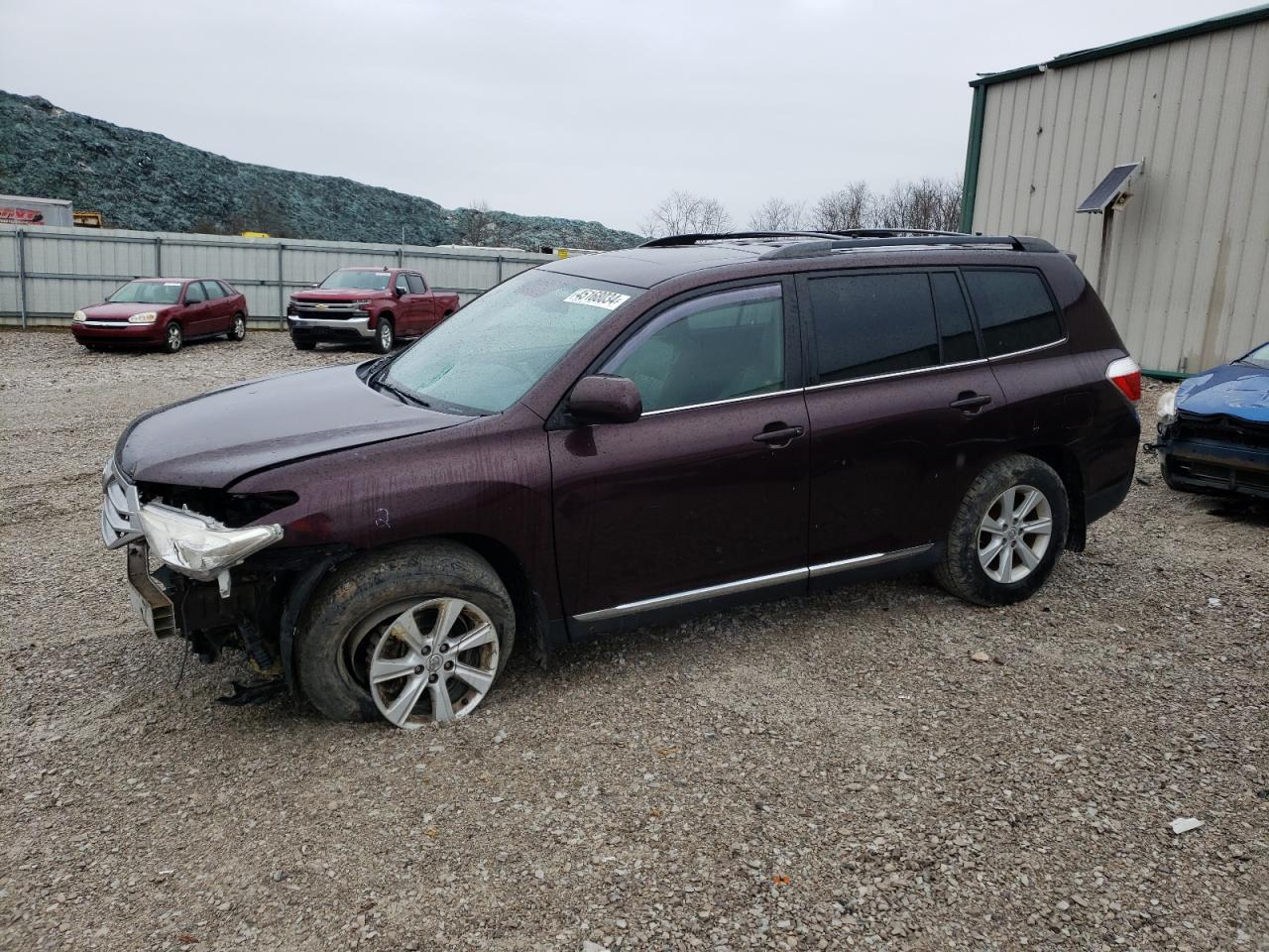 TOYOTA HIGHLANDER 2013 5tdzk3eh1ds132432