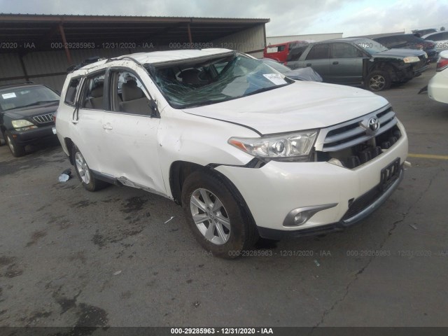 TOYOTA HIGHLANDER 2013 5tdzk3eh1ds135153