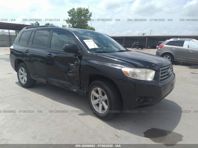 TOYOTA HIGHLANDER 2010 5tdzk3eh2as013980