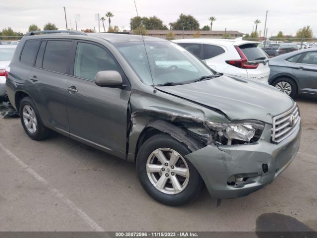 TOYOTA HIGHLANDER 2010 5tdzk3eh2as014689