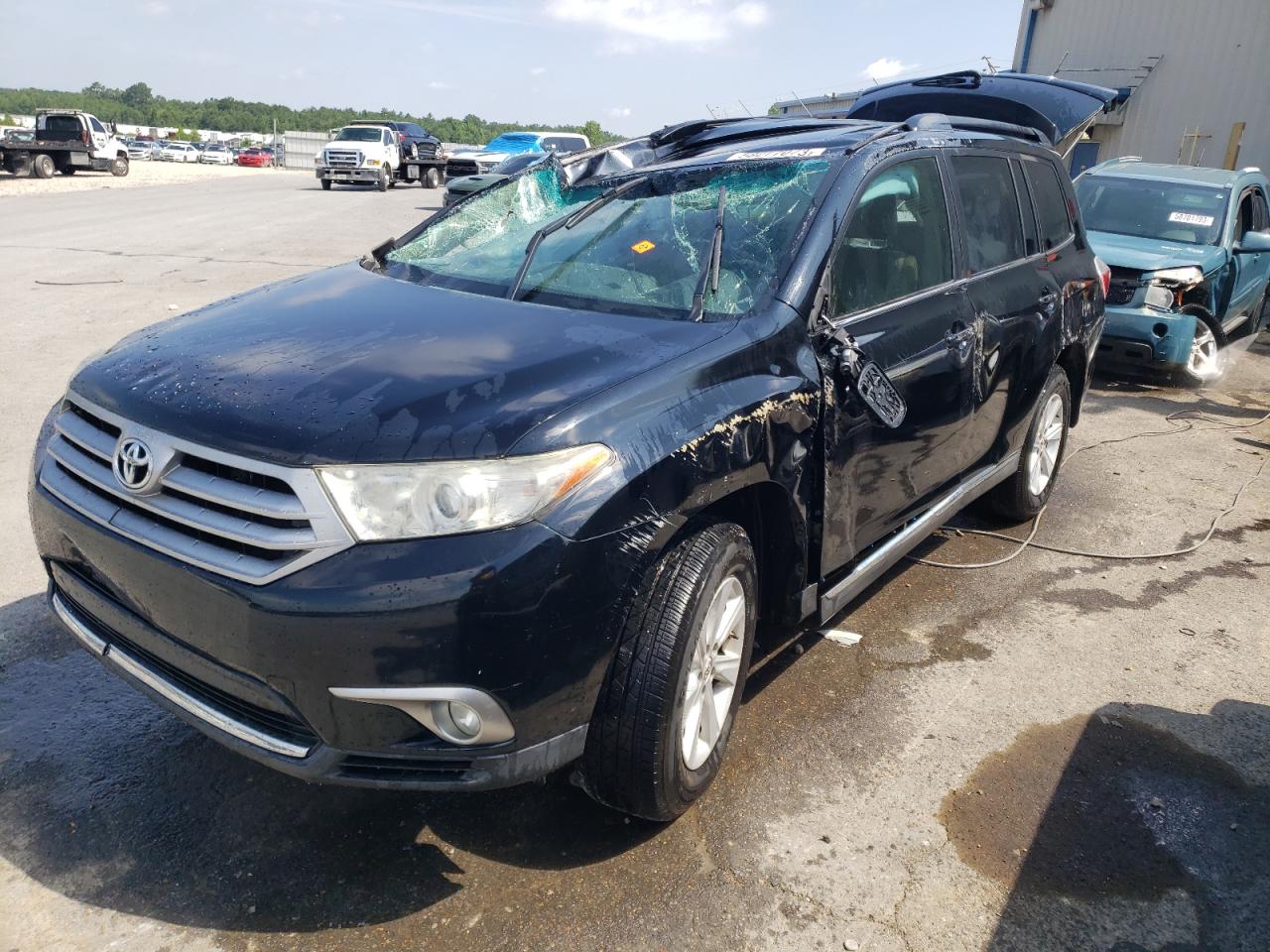 TOYOTA HIGHLANDER 2011 5tdzk3eh2bs026004