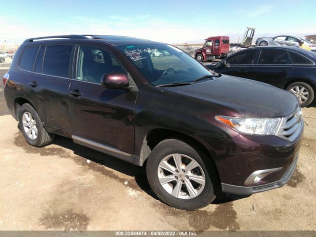 TOYOTA HIGHLANDER 2011 5tdzk3eh2bs026648