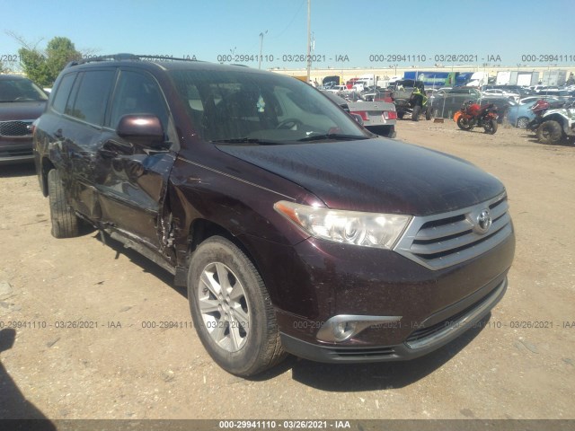 TOYOTA HIGHLANDER 2011 5tdzk3eh2bs047354