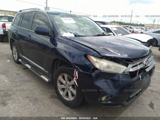 TOYOTA HIGHLANDER 2012 5tdzk3eh2cs052183