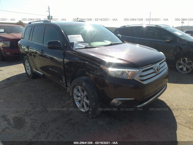 TOYOTA HIGHLANDER 2012 5tdzk3eh2cs058288