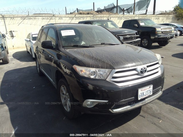 TOYOTA HIGHLANDER 2012 5tdzk3eh2cs068318