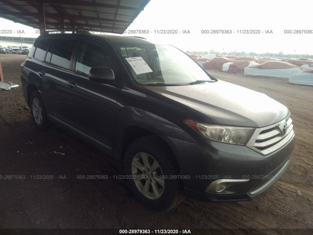 TOYOTA HIGHLANDER 2012 5tdzk3eh2cs072627