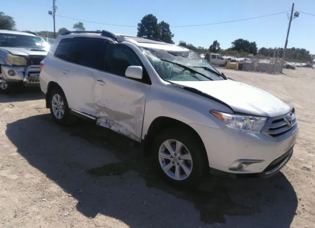 TOYOTA HIGHLANDER 2012 5tdzk3eh2cs073275