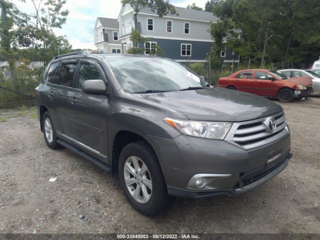 TOYOTA HIGHLANDER 2012 5tdzk3eh2cs075642