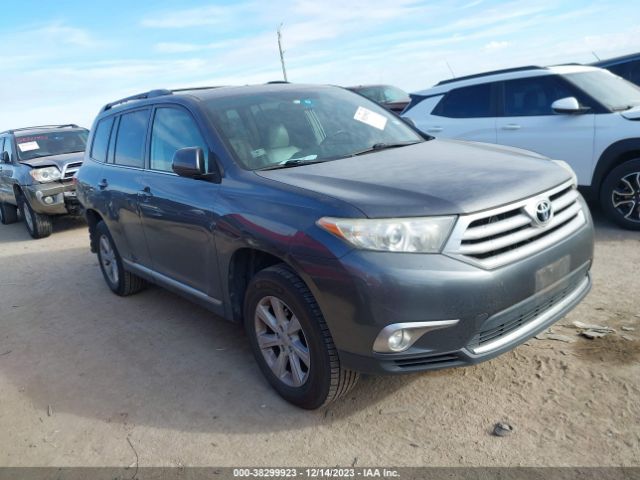 TOYOTA HIGHLANDER 2012 5tdzk3eh2cs078525