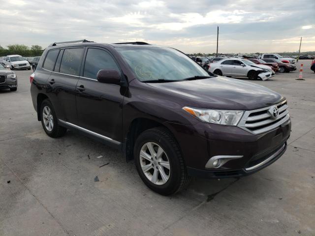 TOYOTA HIGHLANDER 2013 5tdzk3eh2ds099974