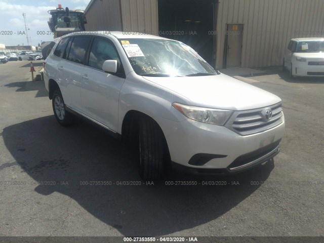 TOYOTA HIGHLANDER 2013 5tdzk3eh2ds105109