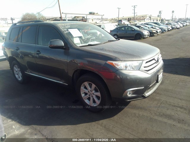 TOYOTA HIGHLANDER 2013 5tdzk3eh2ds118832