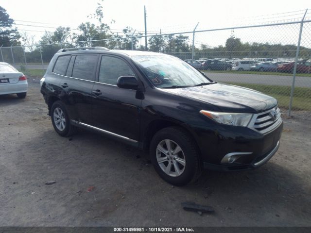 TOYOTA HIGHLANDER 2013 5tdzk3eh2ds120869