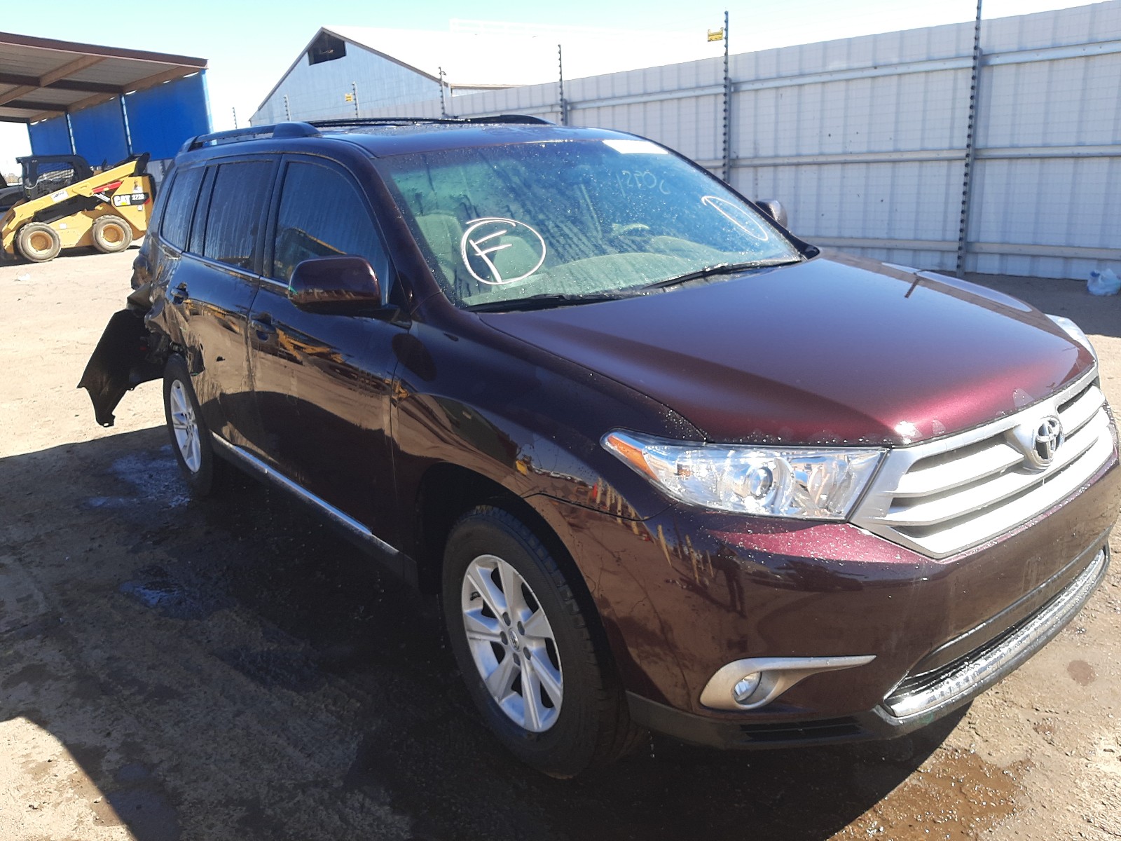 TOYOTA HIGHLANDER 2013 5tdzk3eh2ds127868