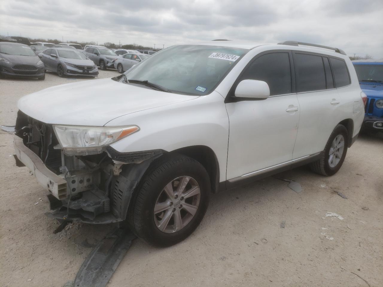 TOYOTA HIGHLANDER 2013 5tdzk3eh2ds132875