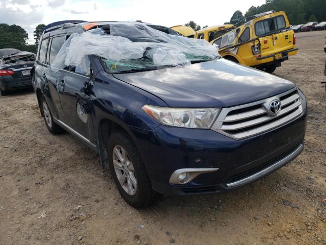 TOYOTA HIGHLANDER 2013 5tdzk3eh2ds136229