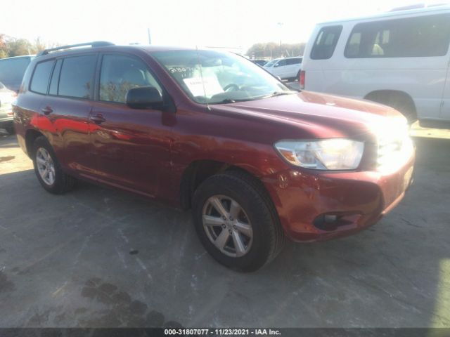 TOYOTA HIGHLANDER 2010 5tdzk3eh3as010828