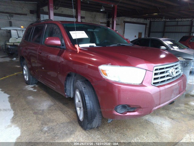 TOYOTA HIGHLANDER 2010 5tdzk3eh3as022462