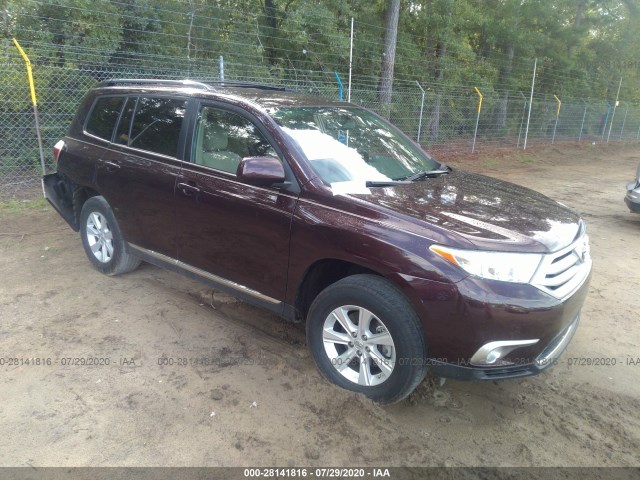 TOYOTA HIGHLANDER 2011 5tdzk3eh3bs026576