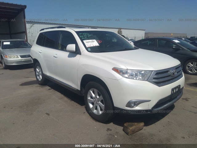 TOYOTA HIGHLANDER 2011 5tdzk3eh3bs040123