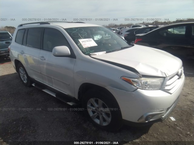 TOYOTA HIGHLANDER 2011 5tdzk3eh3bs041305