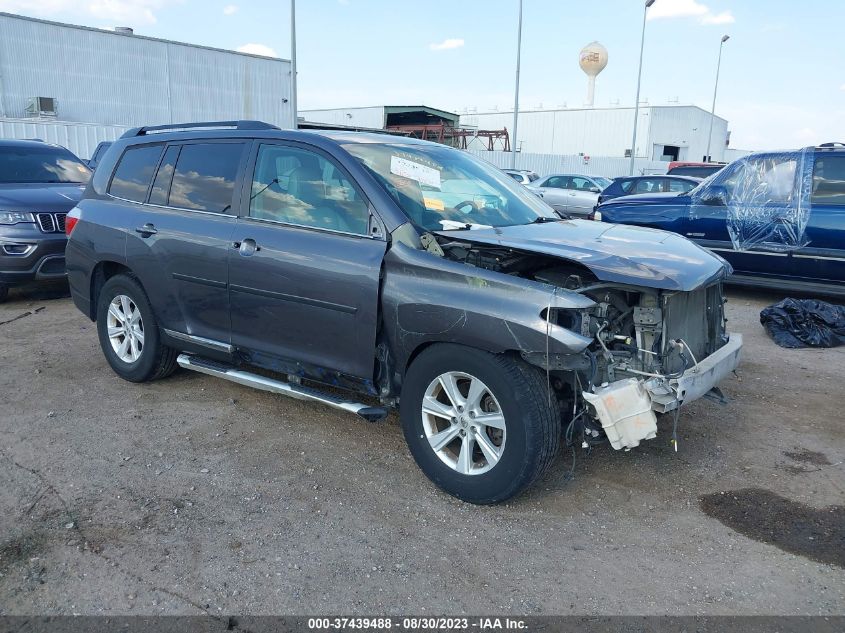 TOYOTA HIGHLANDER 2011 5tdzk3eh3bs045788