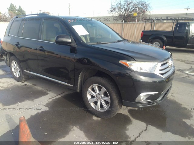 TOYOTA HIGHLANDER 2012 5tdzk3eh3cs052306