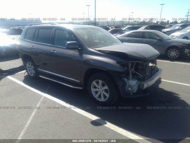 TOYOTA HIGHLANDER 2012 5tdzk3eh3cs057098