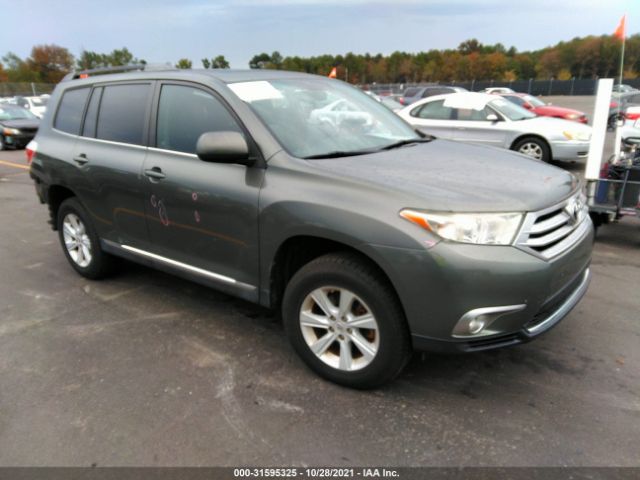 TOYOTA HIGHLANDER 2012 5tdzk3eh3cs064469