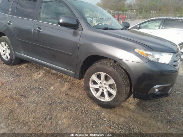 TOYOTA HIGHLANDER 2012 5tdzk3eh3cs065105