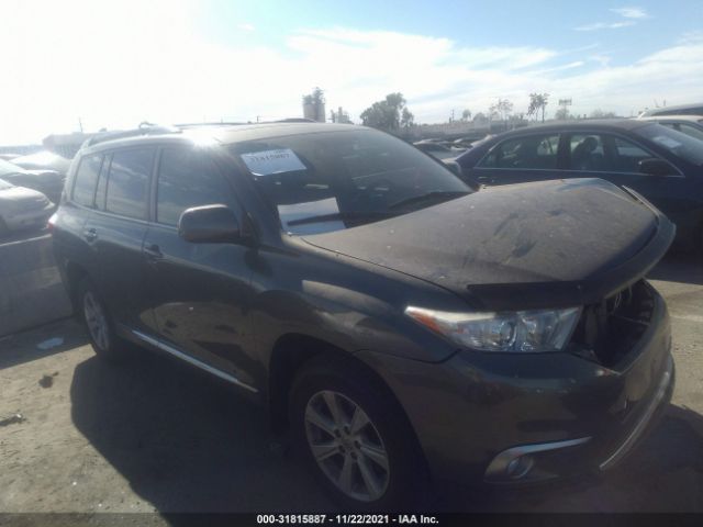 TOYOTA HIGHLANDER 2012 5tdzk3eh3cs069638