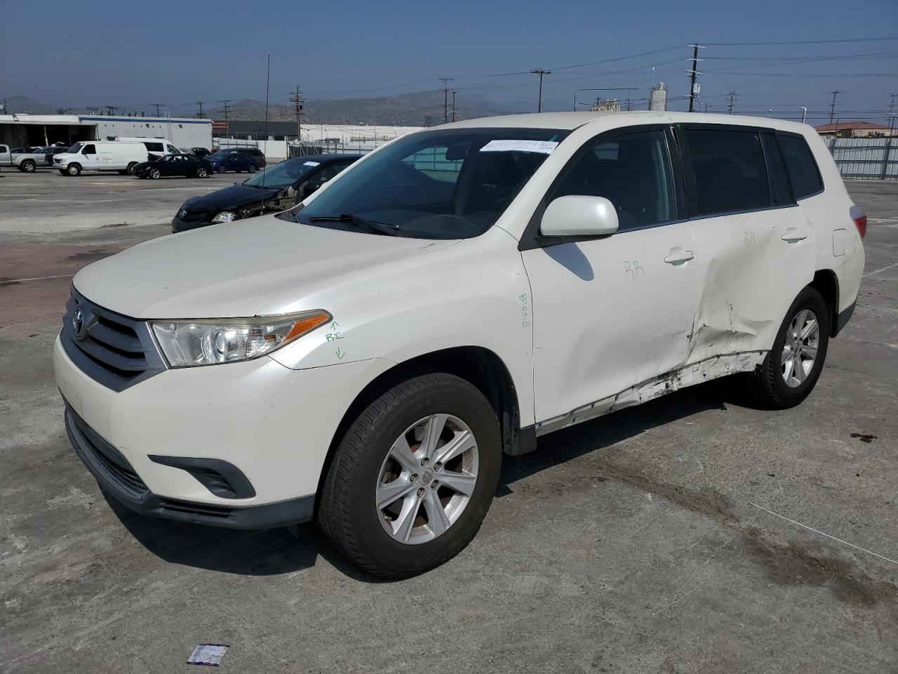 TOYOTA HIGHLANDER 2012 5tdzk3eh3cs083796