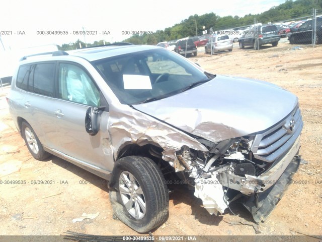 TOYOTA HIGHLANDER 2013 5tdzk3eh3ds094864