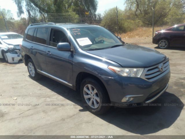 TOYOTA HIGHLANDER 2013 5tdzk3eh3ds099384