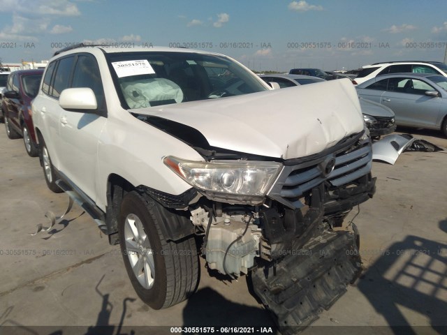 TOYOTA HIGHLANDER 2013 5tdzk3eh3ds103174