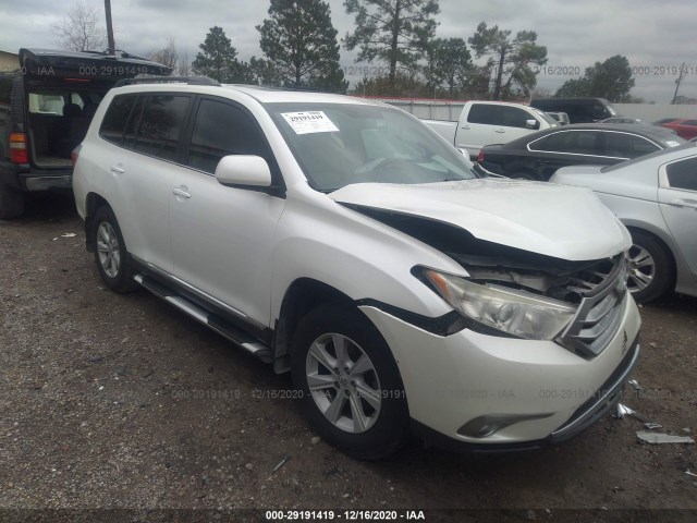 TOYOTA HIGHLANDER 2013 5tdzk3eh3ds108231