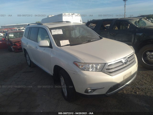 TOYOTA HIGHLANDER 2013 5tdzk3eh3ds112828