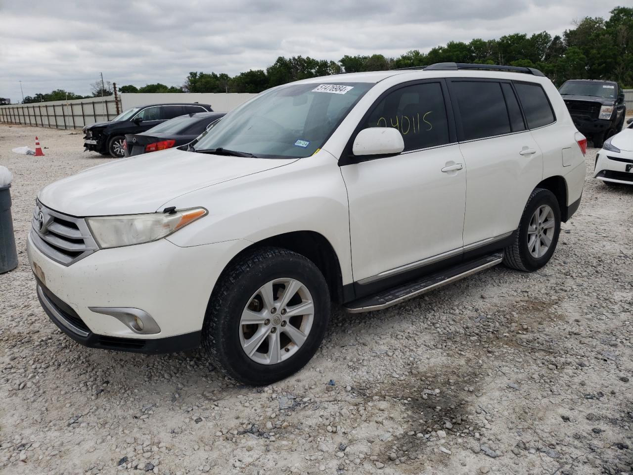 TOYOTA HIGHLANDER 2013 5tdzk3eh3ds114062