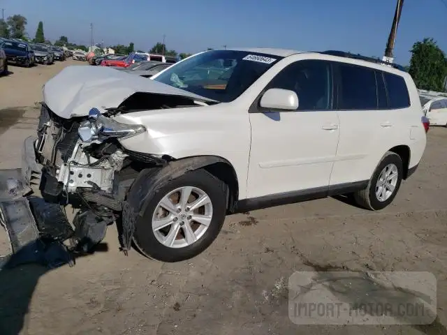 TOYOTA HIGHLANDER 2013 5tdzk3eh3ds115034